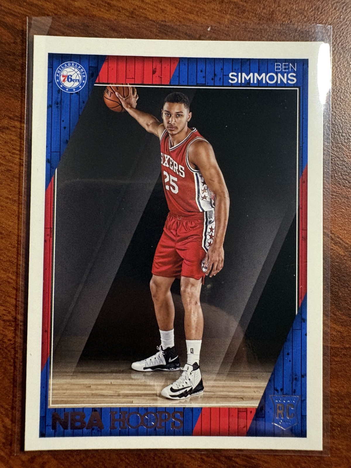 2016-17 NBA Hoops Ben Simmons RC #261 Philadelphia 76ers