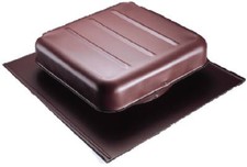 Roof Vent, Mill Finish, Galvanized, Square, 8-In. Opening - RVG51000