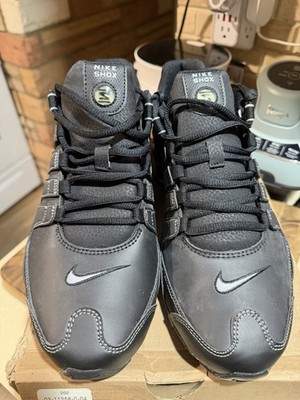 NIKE SHOX NZ 16 10 UK_9 BR_42 BLACK / METALLIC SILVER-ANTHRCT NOIR / ARGMET MADE
