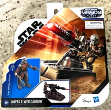 Star Wars The Mandalorian Mission Fleet Hover E-Web Cannon NEW in Box