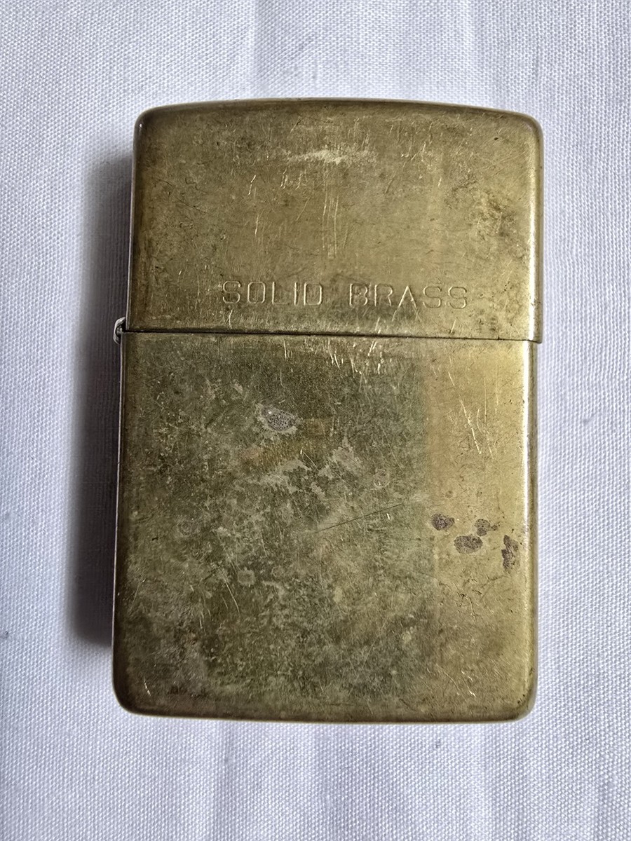 Zippo 1932-1992 Commemorative Solid Brass Lighter. RARE | eBay