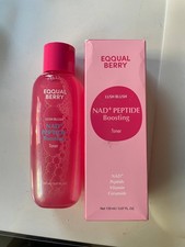 EQQUALBERRY Lush Blush NAD+ Peptide Boosting Toner 150 ml geöffnet voll K-Beauty