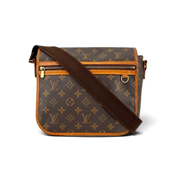 LOUIS VUITTON Bosphore PM Monogram Canvas Brown Messenger Crossbody Bag M40106
