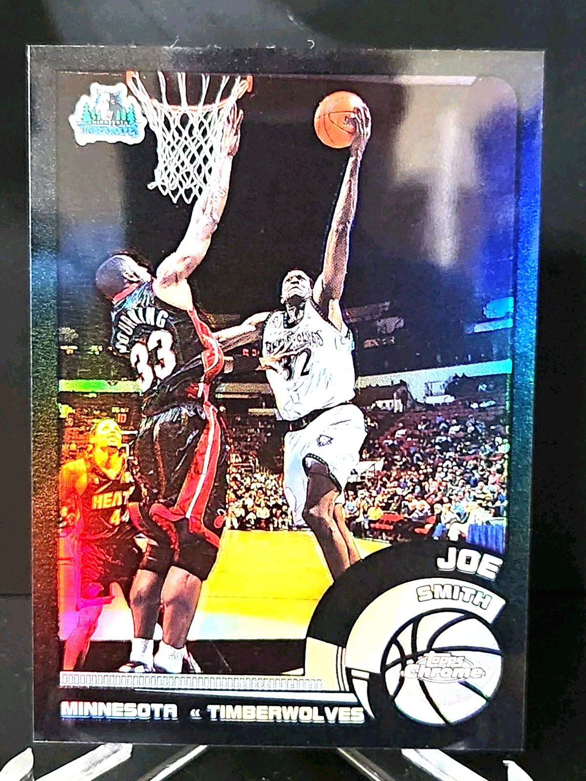 2002-03 Topps Chrome - Joe Smith #118 Black Border Refractor #/99