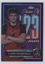 2022-23 Topps Chrome OTE Overtime Elite Blue Refractor 11/50 Tudor Somacescu u6m
