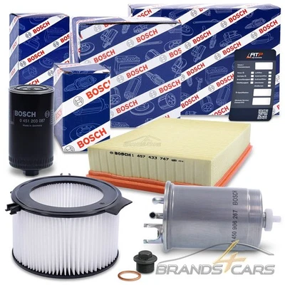 BOSCH INSPEKTIONSPAKET FÜR VW CALIFORNIA TRANSPORTER T4 BUS 2.4-D 2.5 TDI 98-03 - Bild 1 von 4
