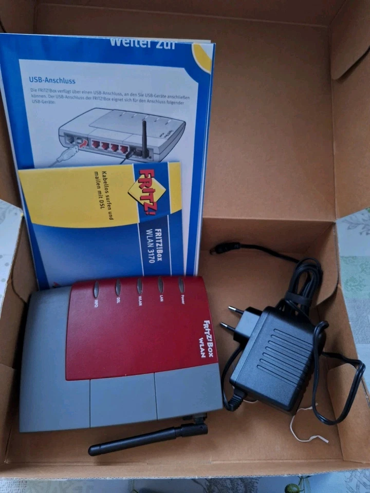 Fritzbox WLAN 3170 Achtung ⚠️ Beschreibung Lesen ⚠️  - Bild 2 von 4