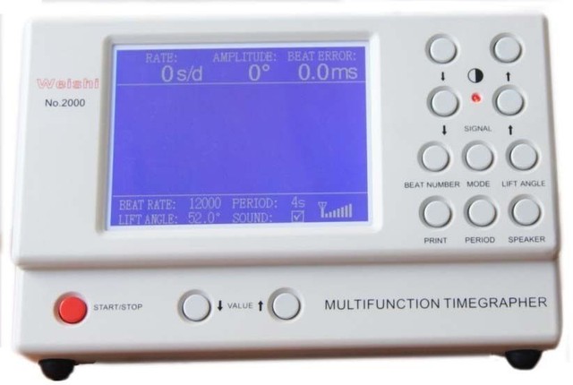 New!! Mechanica watch tester MTG-2000 No.2000 Timegrapher Multifunction machine | eBay