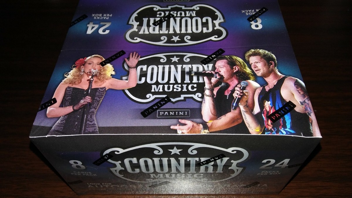 未開封 ボックス 2014 Panini Country Music Hobby 2014 Panini Country Music Factory Sealed Retail Box 24 packs