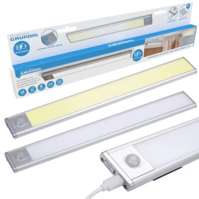 GRUNDIG Sensor Akku Lampe 48 warmweße LED Leuchte Schrankleuchte Unterbauleuchte