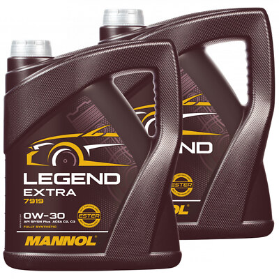 Motoröl Motor Öl MANNOL Legend Extra 0W30 API SN 2x 5 Liter Motorenöl Motoren