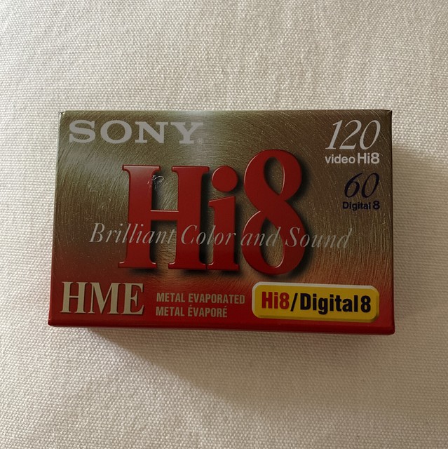 Sony Hi8 Digital 8 HME Blank Video Cassettes 120 Video Hi8 60 Digital