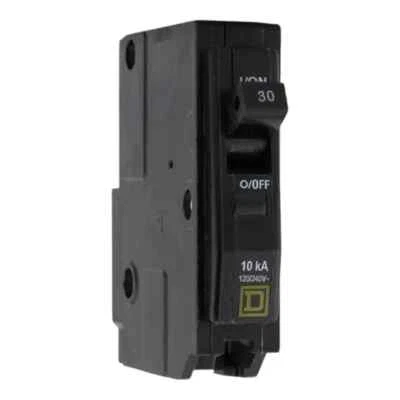 NEW Square D QOW130 1 Pole 30 Amp 120/240VAC Type Q Plug In Circuit Breaker