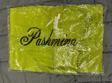 Pashmina Cashmere and Silk Shawl ~ 72”x27”~New~
