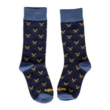 Fortnite Ninja Navy  Blue Knitted Socks - One Size Adult - Limited Edition