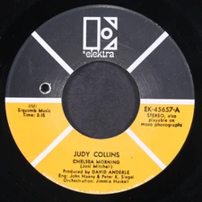 JUDY COLLINS: chelsea morning / pretty polly ELEKTRA 7" Single 45 RPM