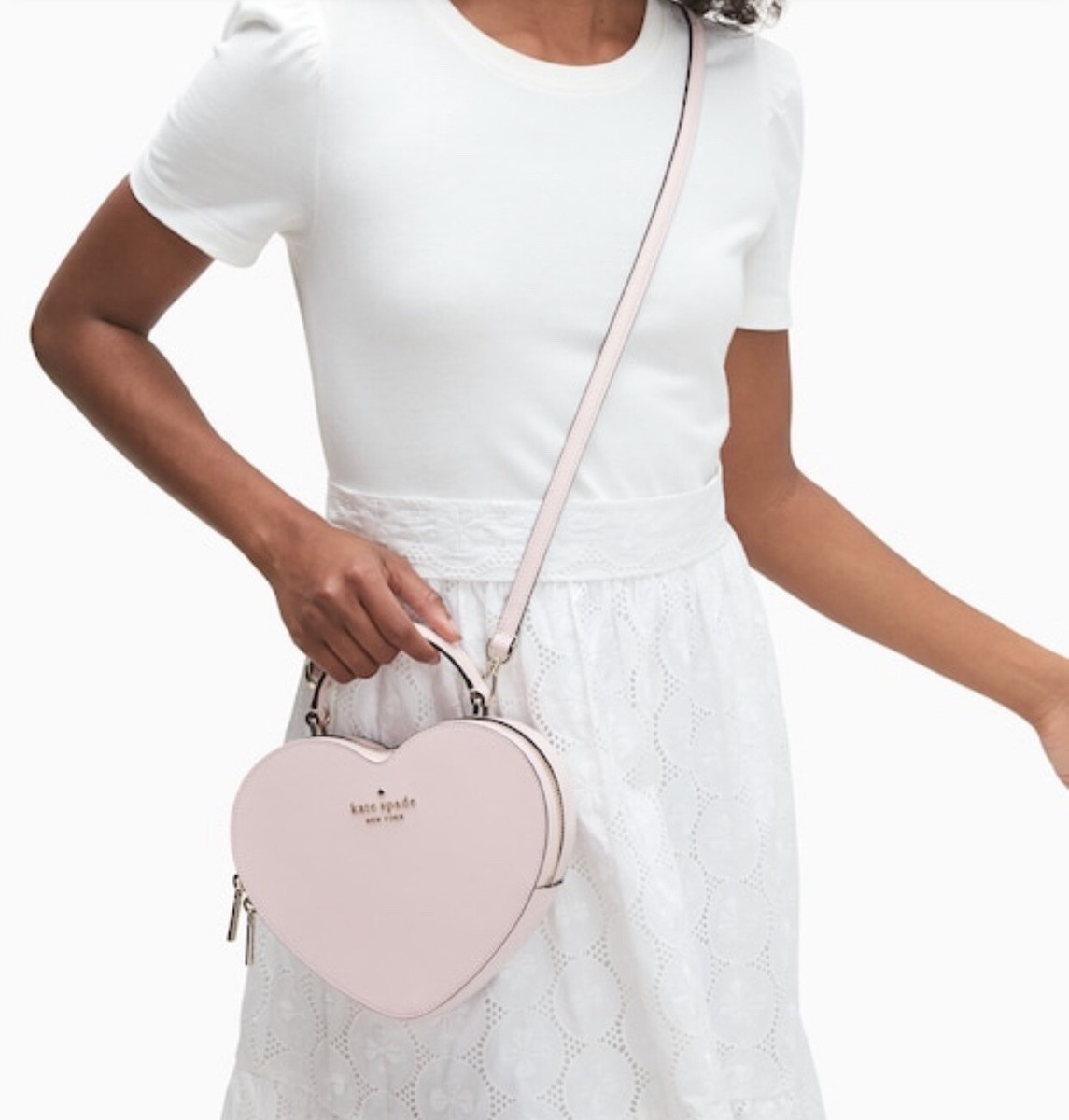 【kate spade】艶めくハート♥ Love Shack Crossbody Kate Spade Love Shack Heart Crossbody Purse (You Pick) NWT