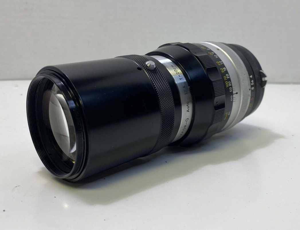 フィルムカメラ Nikkor Q Auto Nippon Kogaku  20 cm F4 Repair: Nikkor-Q 20cm f/4 Auto | Richard Haw's Classic Nikon