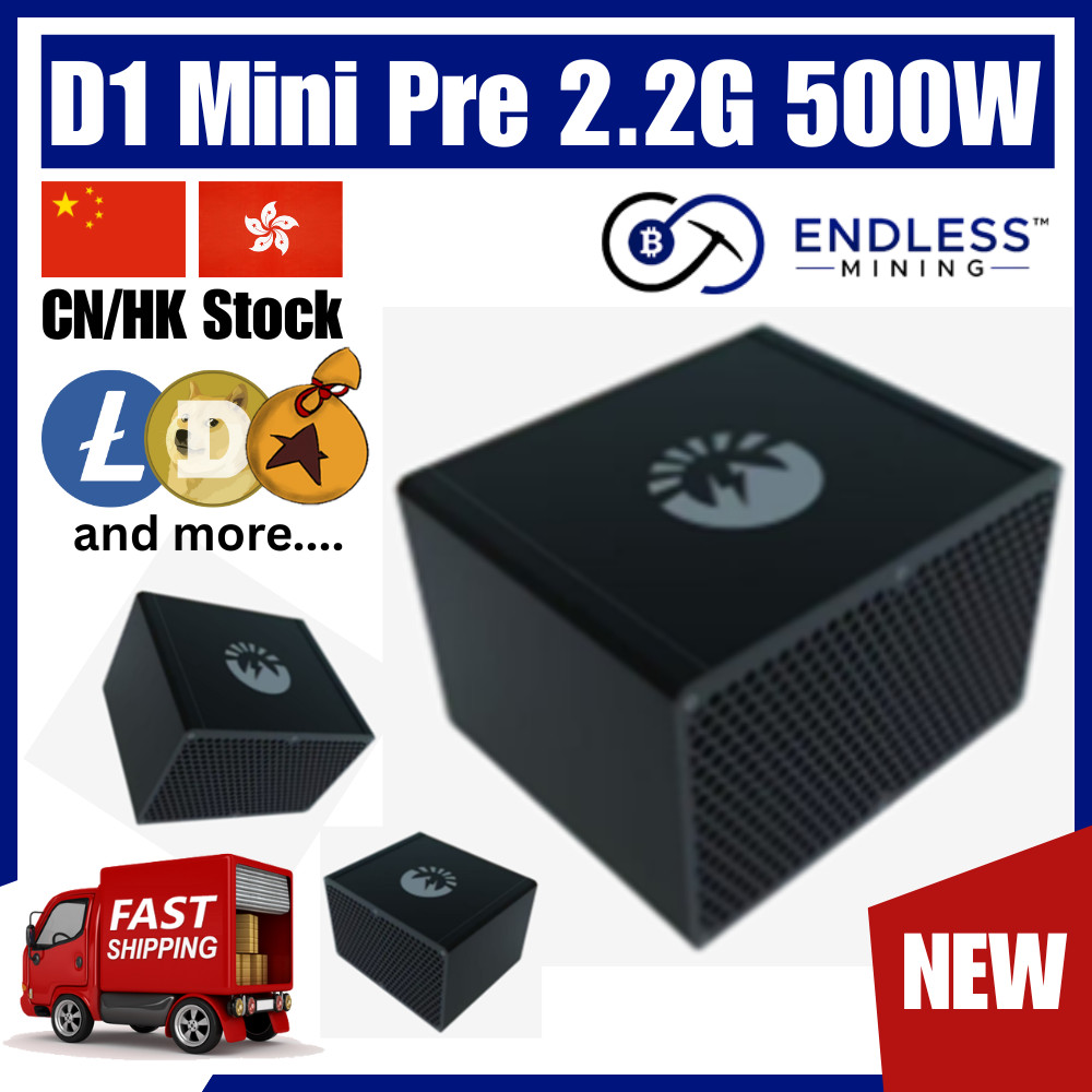 VolcMiner D1 Mini Pre 2.2Gh/s 500W – Input Voltage 90~260V | Endless Mining
