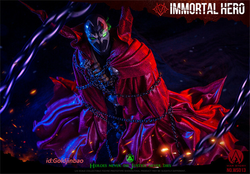WAR STORY Spawn Action Figure Model In Stock Immortal Hero 1/6