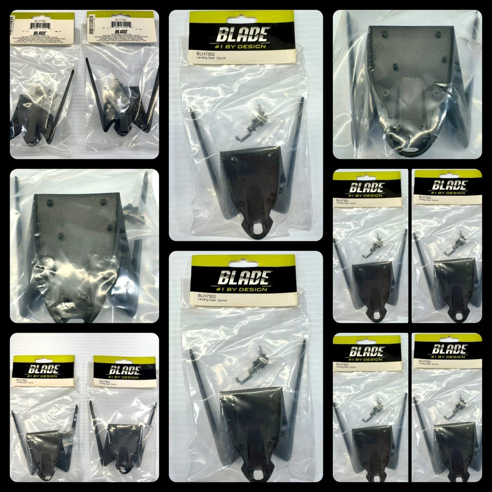 Lot of (2) Blade BLH7302 Zeyrok Landing Gear New in Factory Sealed Package - Image 2 of 4