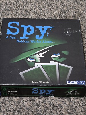 SPY Strategy Family Party Card Game Uberplay Kosmos 
