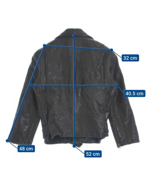 beautiful people Motercycle Jacket Black 130(Approx. XS