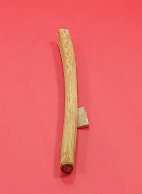15,7'' Axe Handle Hickory - Wrought Hewing Goosewing Bearded broad Axe