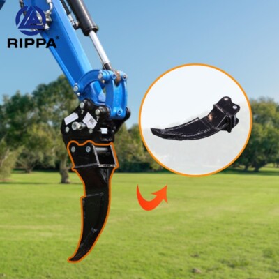 Rippa Mini Excavator Ripper for Compact Digger Hard Soil Roots USA