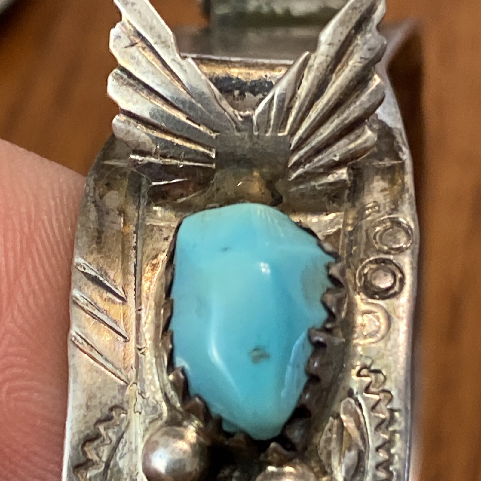 Wayne Josie Panteah Zuni Vintage Watch Cuff Brace… - image 20