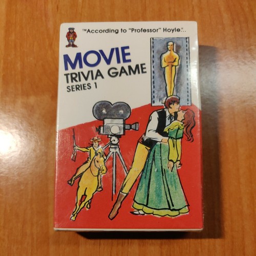 Vintage Series 1 Movie Pocket Trivia Game According to Professor Hoyle