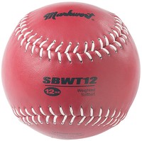 Markwort Weighted 12-inch Softballs-leather Cover Maroon on sale Markwort Weighted 12-inch Softballs-leather Cover Maroon on sale