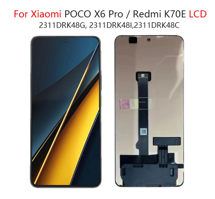 For Xiaomi Poco X6 Pro 2311DRK48G LCD Display Touch Screen
