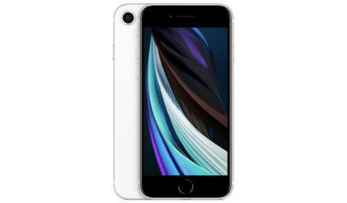 Apple iPhone SE 2nd Gen. - 128GB - White (Unlocked) A2275 (CDMA + 