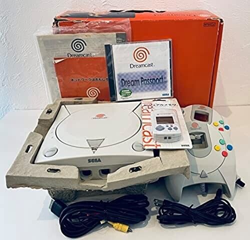 Sega Dreamcast Retro Game Home Console JPN Free Ship From Japan.