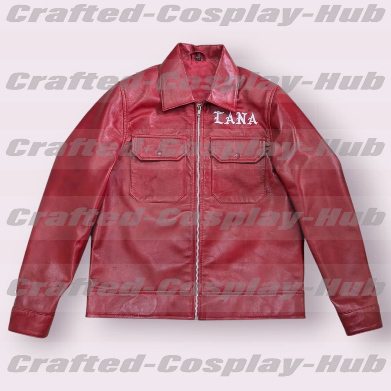 FILA Giacca bambino Super Bowl Solana Imani Rowe Halftime pelle rossa ritagliata taglia Cry