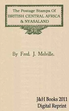 BRITISH CENTRAL AFRICA & NYASALAND Postage Stamps Book - CD