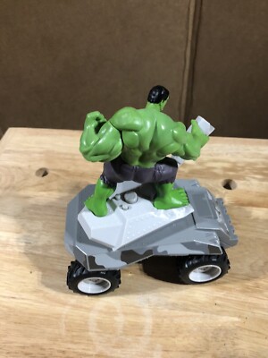 The Hulk 9096 Marvel Hero Rider – Veicolo Die-Cast Con Suoni E Movimento Motorizzato - 3
