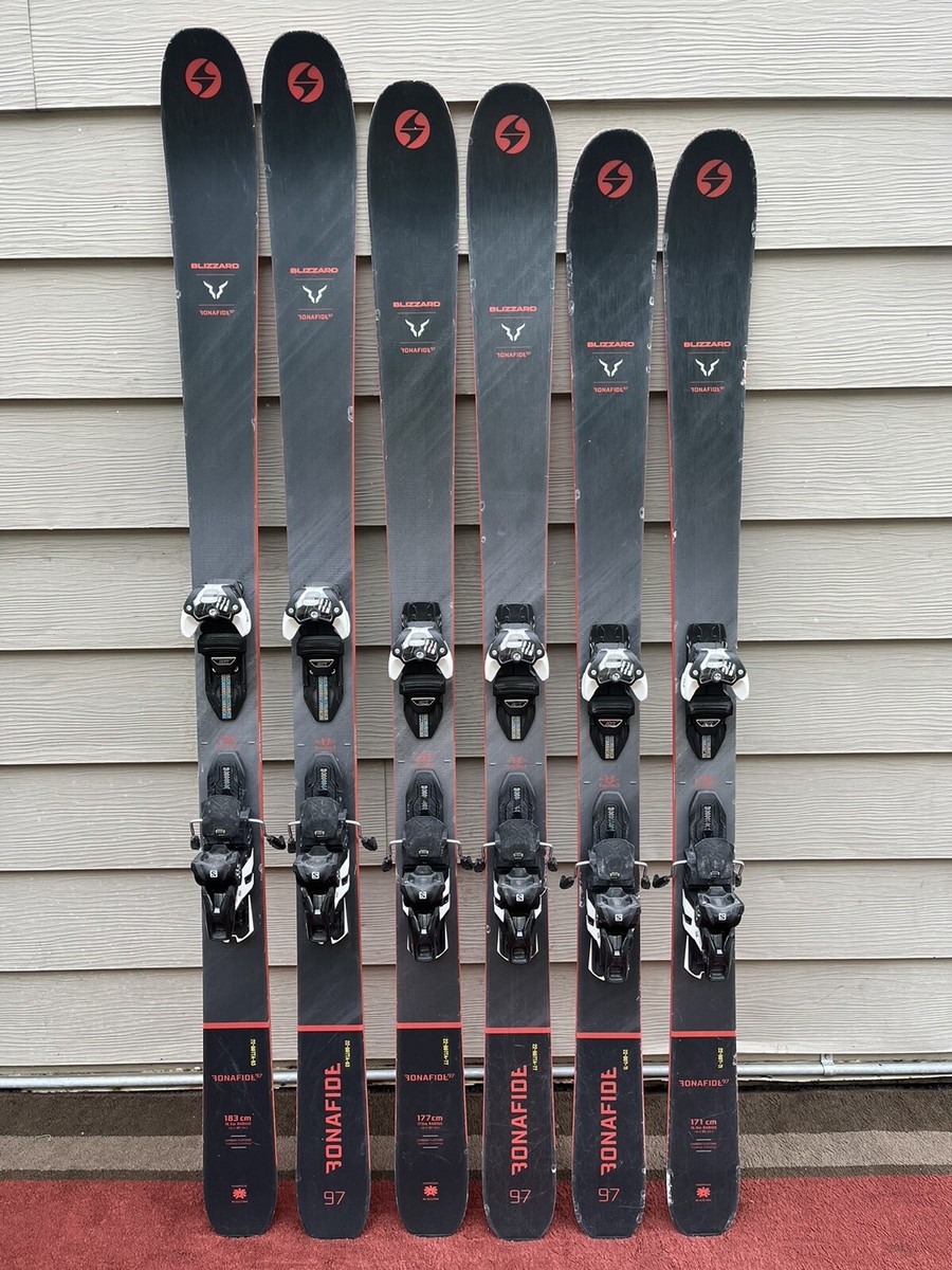 Blizzard Bonafide 97 Skis W/ Warden 13 Bindings Men's | eBay