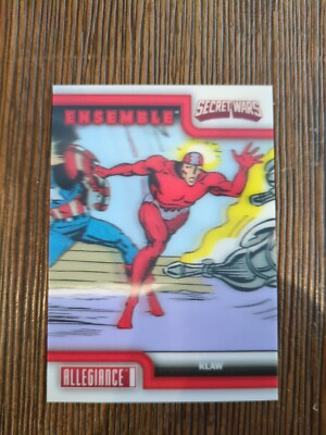 2024 Marvel Allegiance Secret Wars Klaw Ensemble Lenticular #E-6