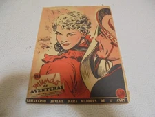 1951 Cisco Kid Portuguese Comics Magazine Mundo de Aventuras #103