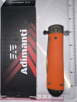 Ganzo Adimanti Samson folding knife D2 G10 OR (Orange) - New! USA Seller!