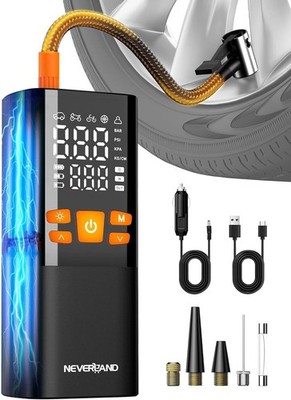 Bicycle Pump Electric Air Pump Battery Compressor - 150 PSI 16000 mAh Portabl...