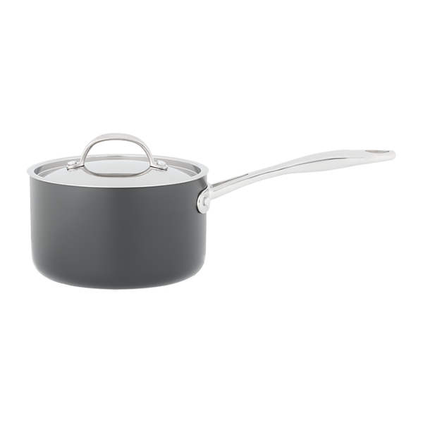 Stellar Element Hard Anodised, 16cm Saucepan, 1.9L, Non-Stick