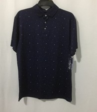 Ben Hogan Men  s Performance Palm Tree Print SS Polo Golf Shirt Size Small 34-36