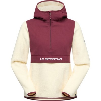 La Sportiva - Guidance Sherpa Hoody W chalk/redwood M Damen Fleecepulli Jacke