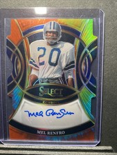 2025 Panini Select Tie Dye Prizm Die Cut Autograph Auto #MRO Mel Renfro /25