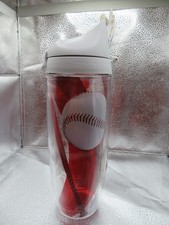 Tervis-BASEBALLS-with lid Cup/Tumbler 24 oz, Cup  Top-NEW