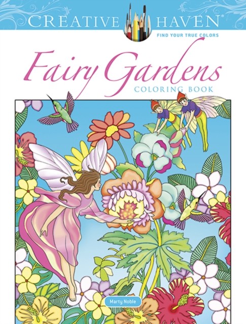 Creative Haven Fairy Gardens Coloring Book - Image 3