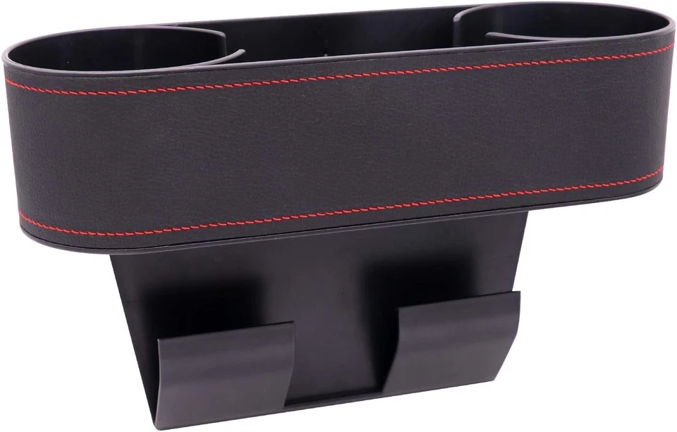 Elegant Car Seat Organizer & Cup Holder: Reduce Distractions While Driving - Image 3 of 4